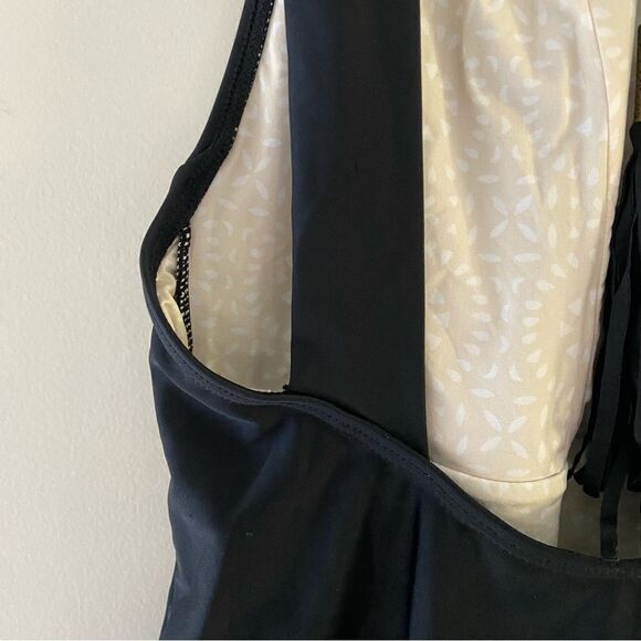 Cleobella fringe black one piece - Picture 6 of 8